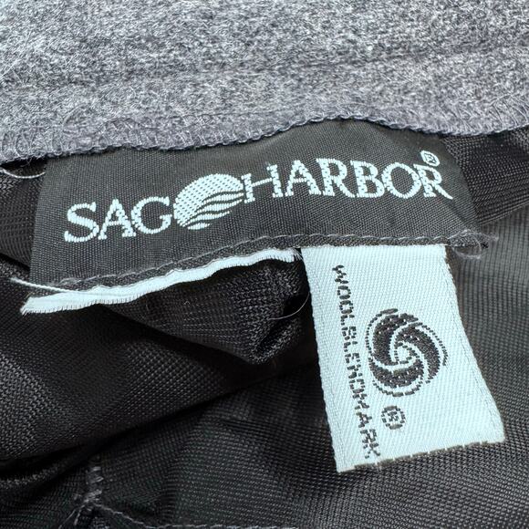 Vintage Wool Pants Tourers Gray Pleated Fully Lined Pockets Dark Academia - Picture 6 of 11